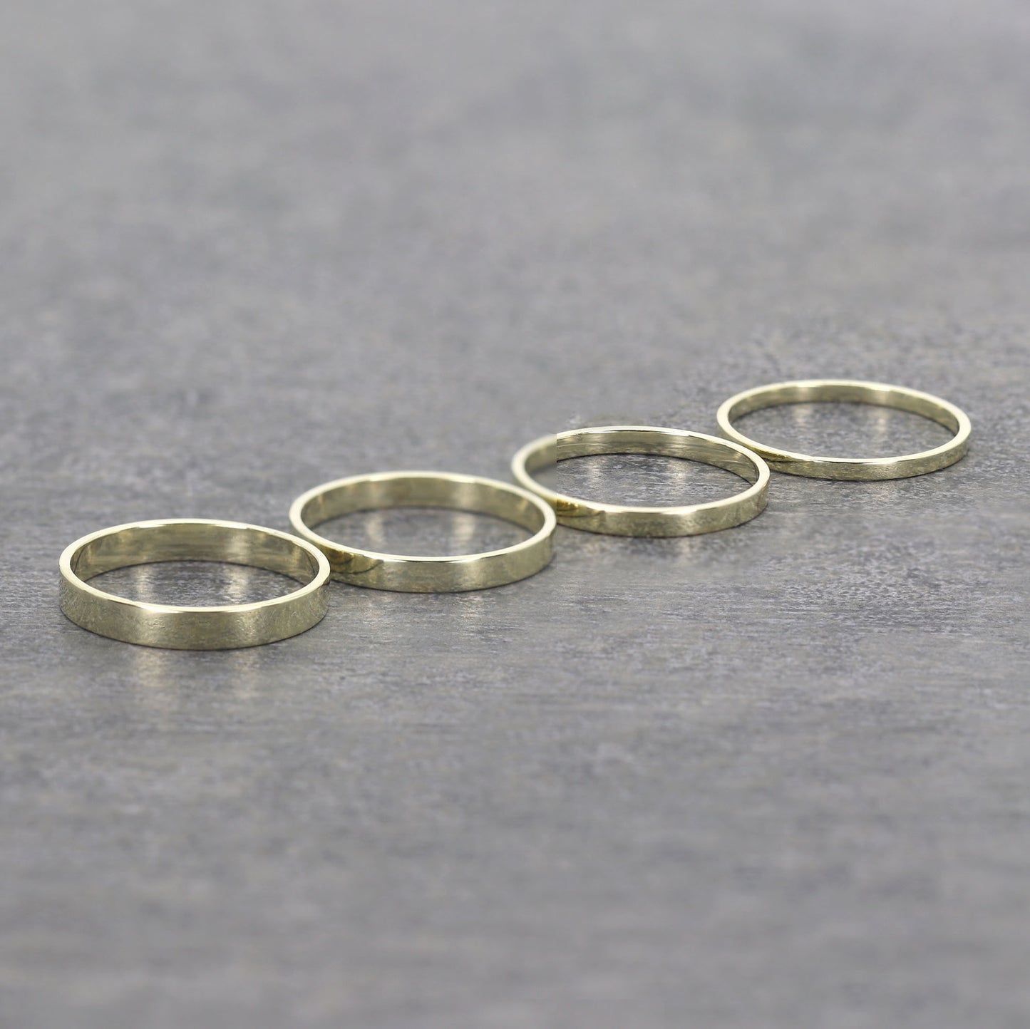 14K 2.0MM FLAT BAND