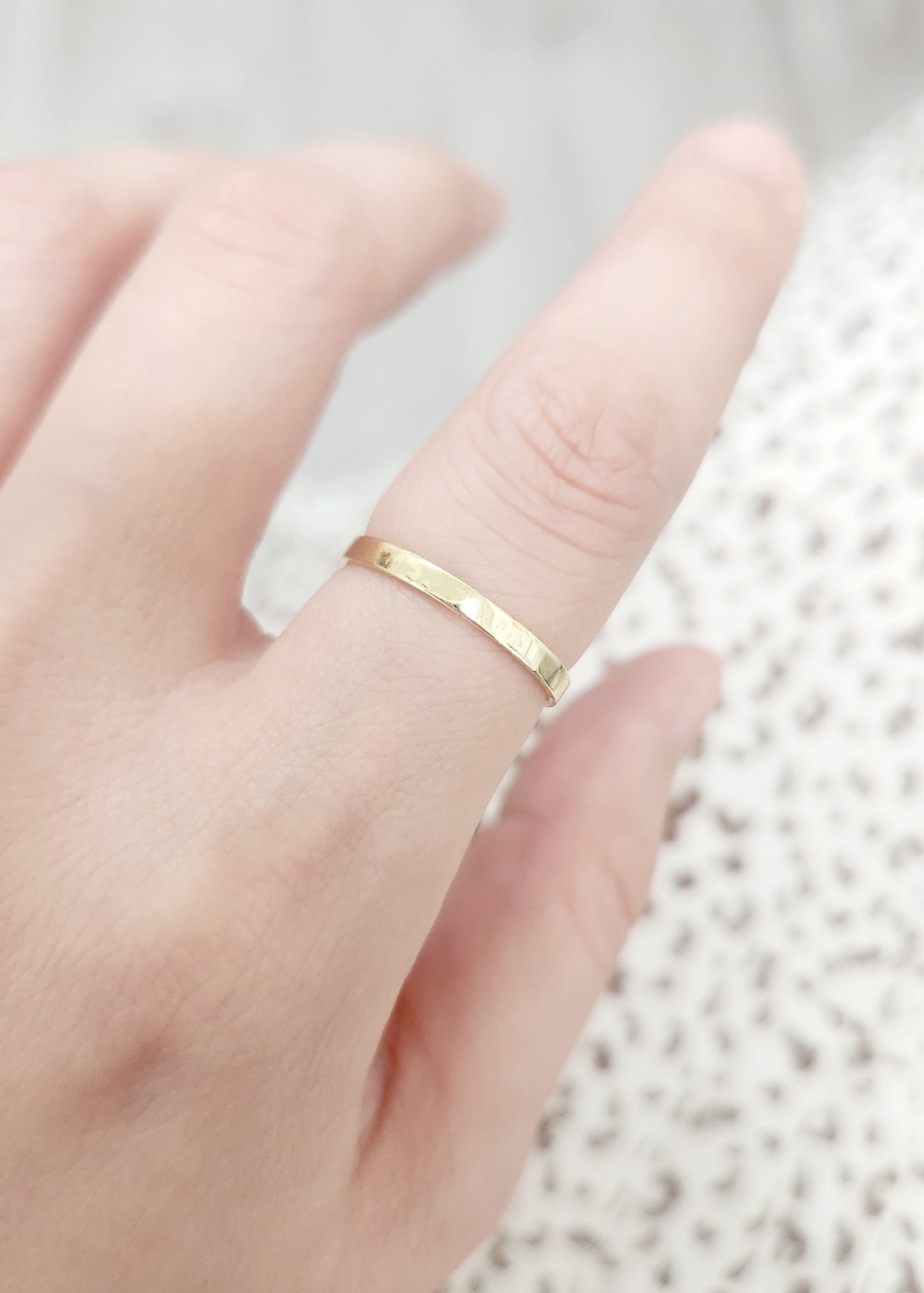 14K 2.0MM FLAT BAND