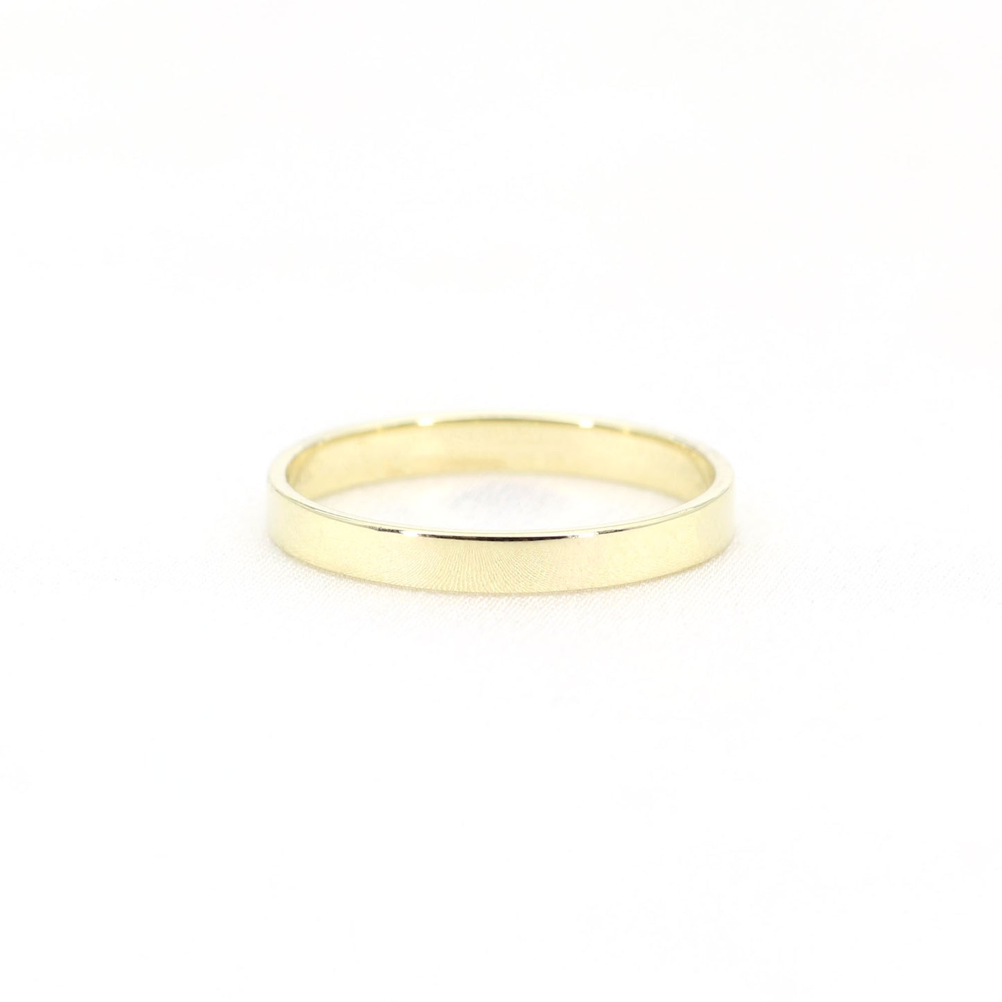 14K 2.5MM FLAT BAND