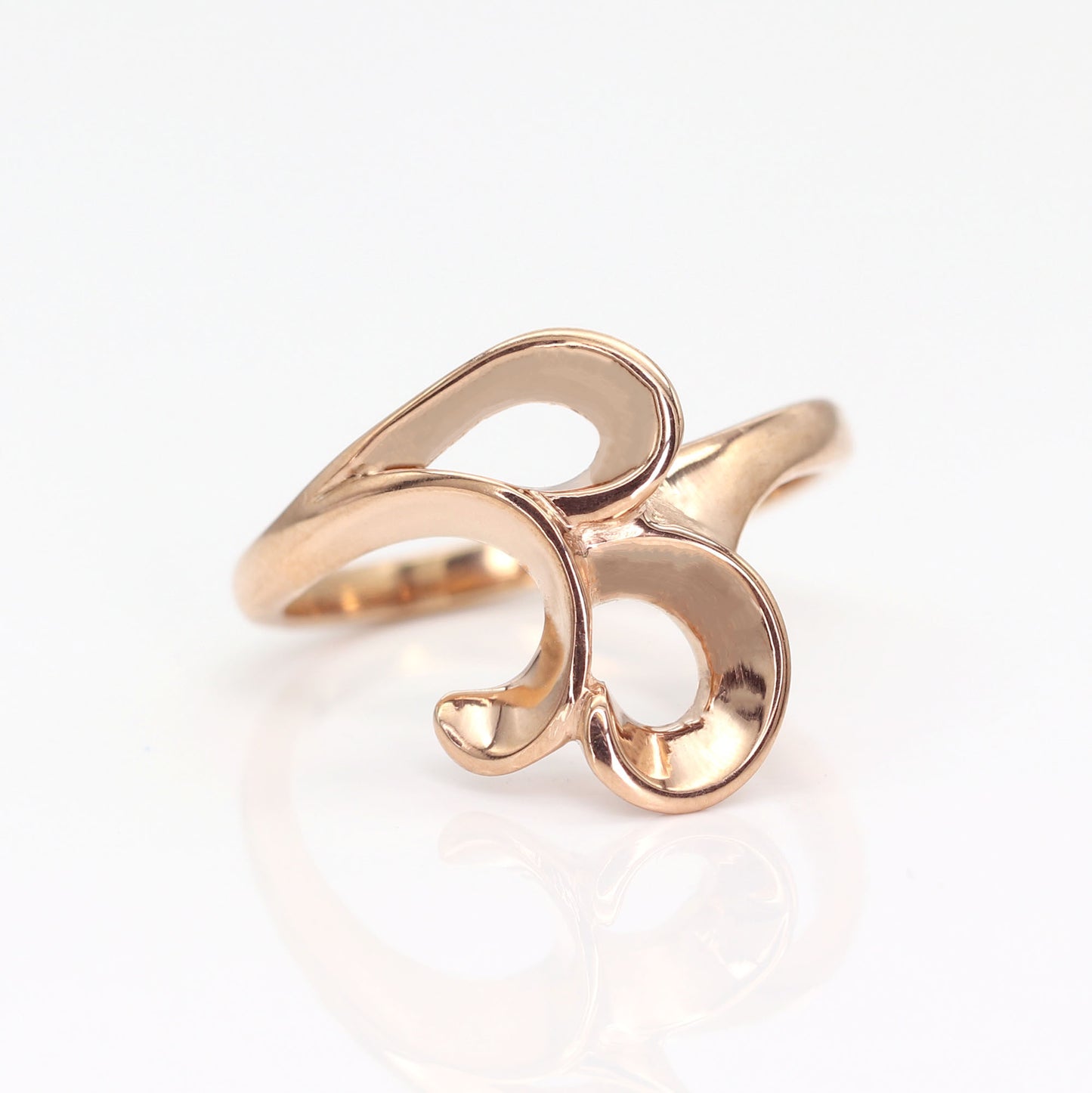 14K FREEFORM BAND