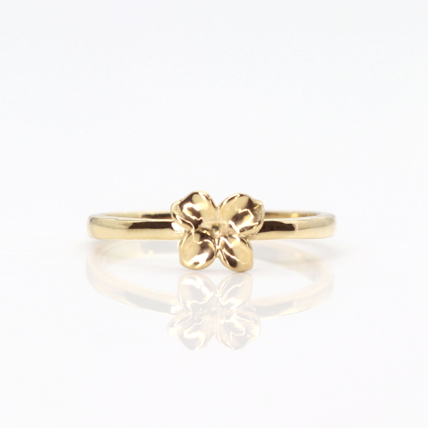 14K FLOWER BAND