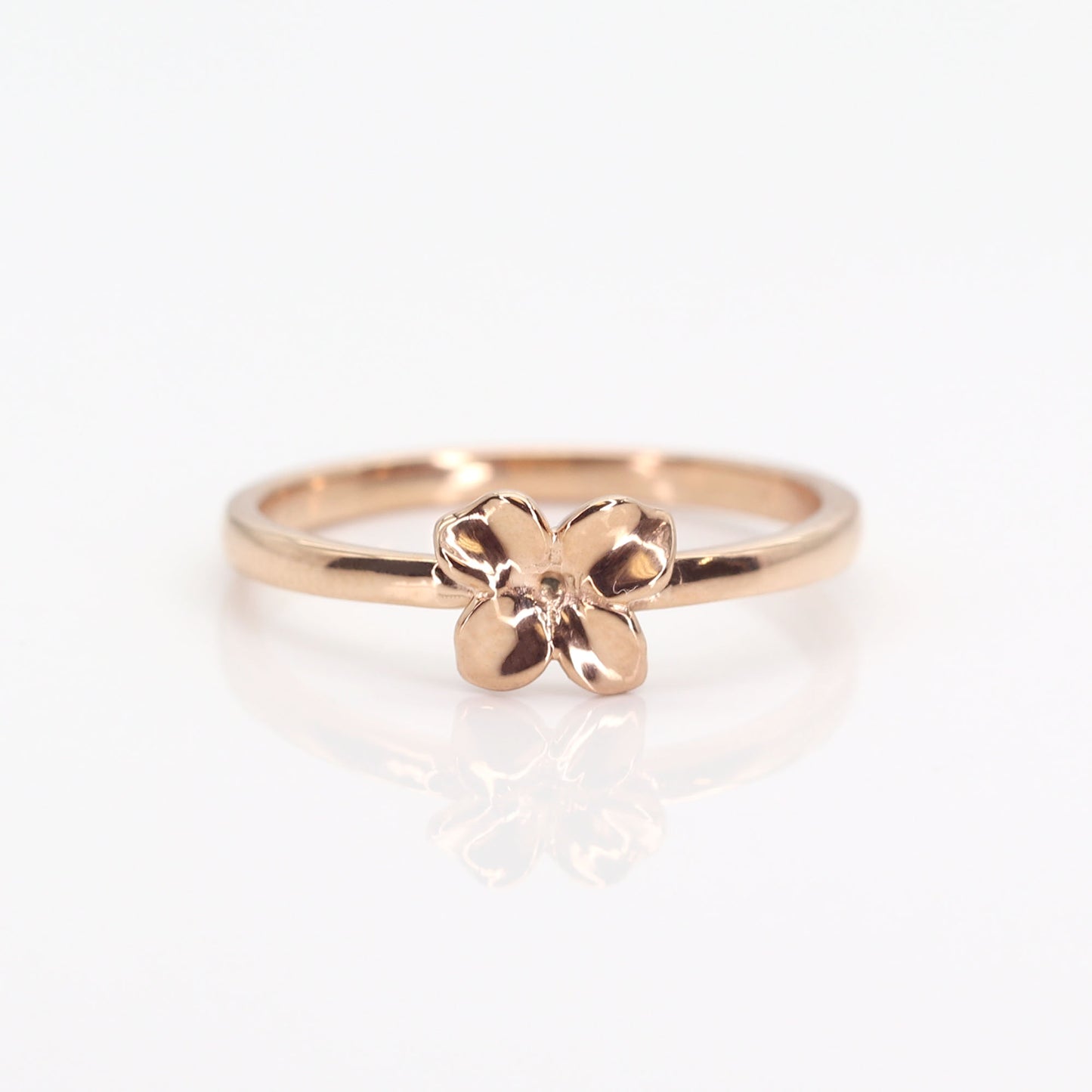 14K FLOWER BAND