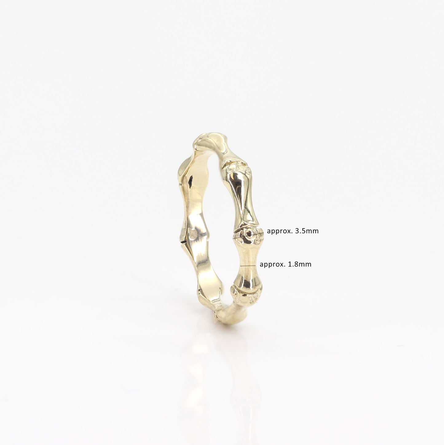 14K BAMBOO BAND