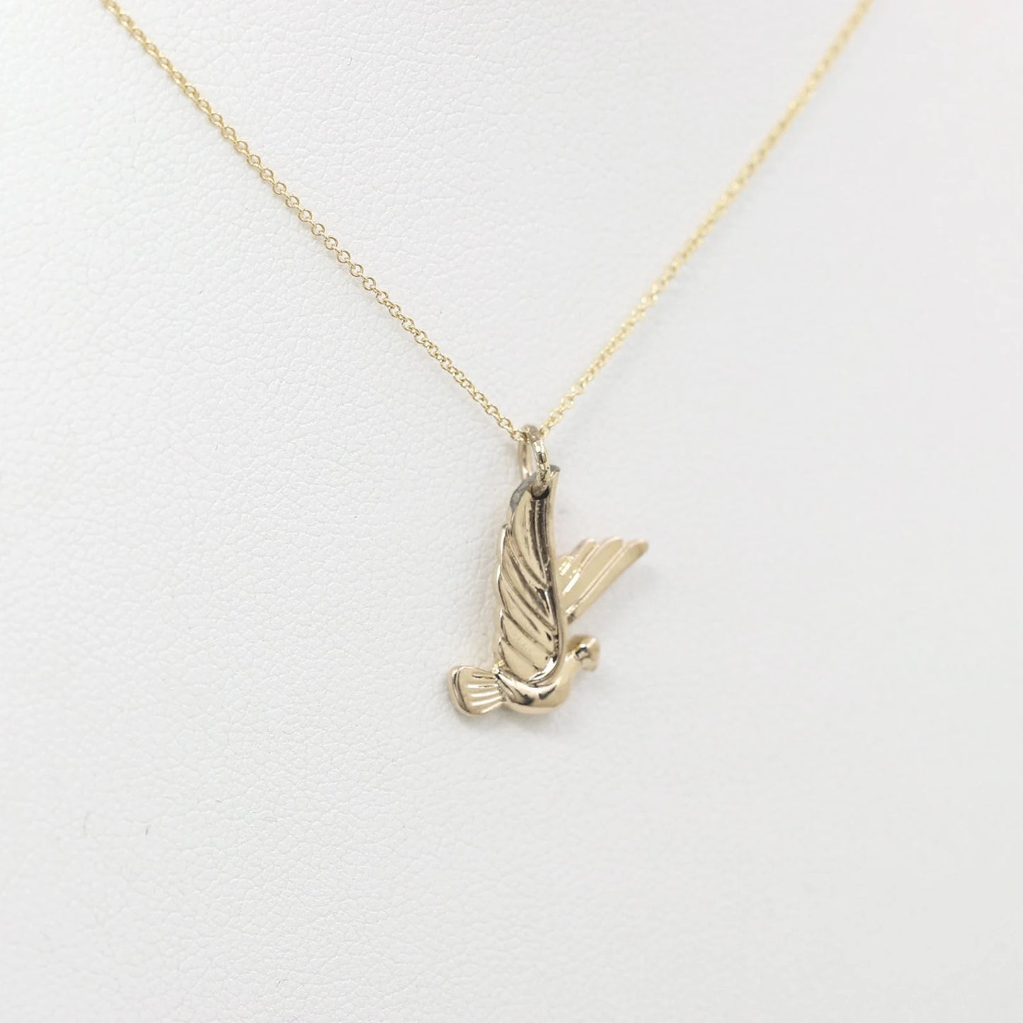 14K DOVE NECKLACE