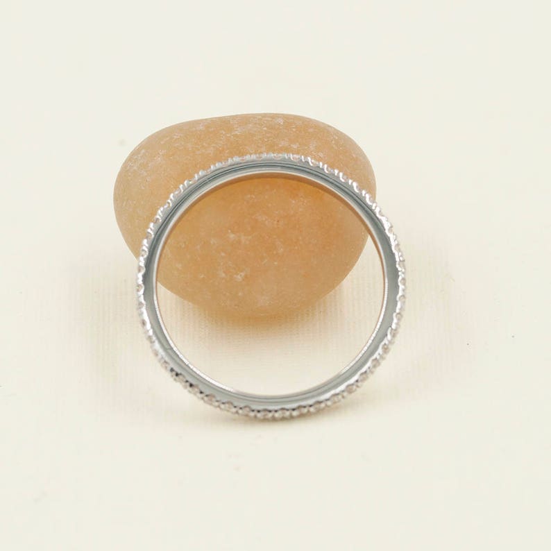14K 0.38CT DIAMOND FULL ETERNITY 1.6MM BAND
