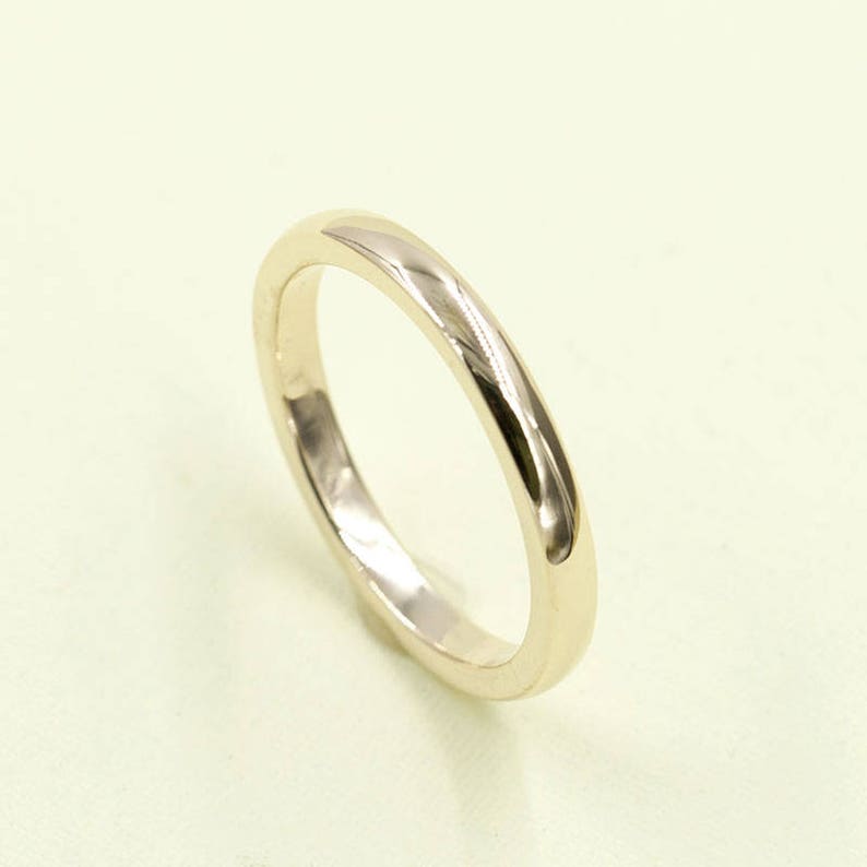 14K 2.3MM ROUND BAND