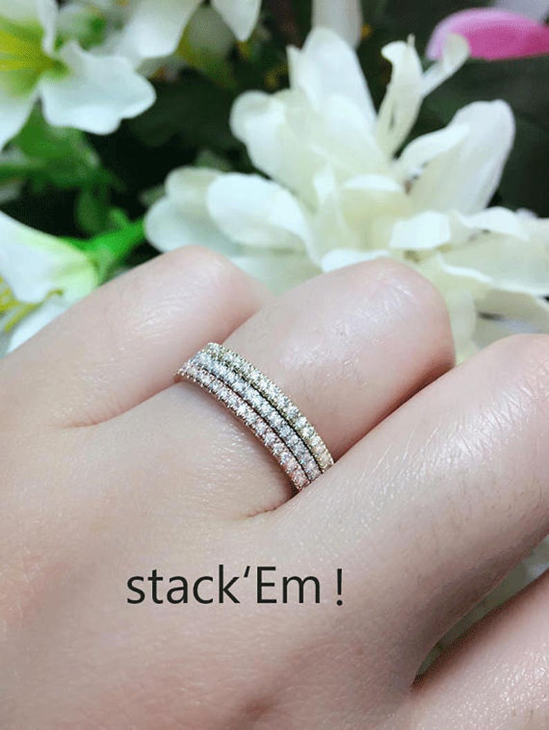 14K 0.17CT DIAMOND HALF ETERNITY 1.6MM BAND