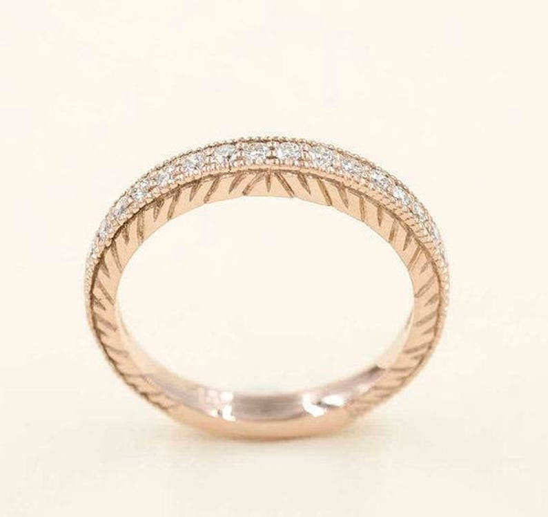 14K 0.23CT DIAMOND BAND