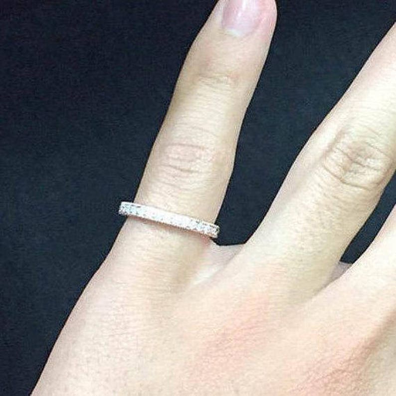 14K 0.23CT DIAMOND BAND