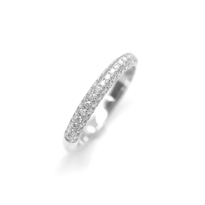 14K 0.45CT DIAMOND 3 ROW BAND