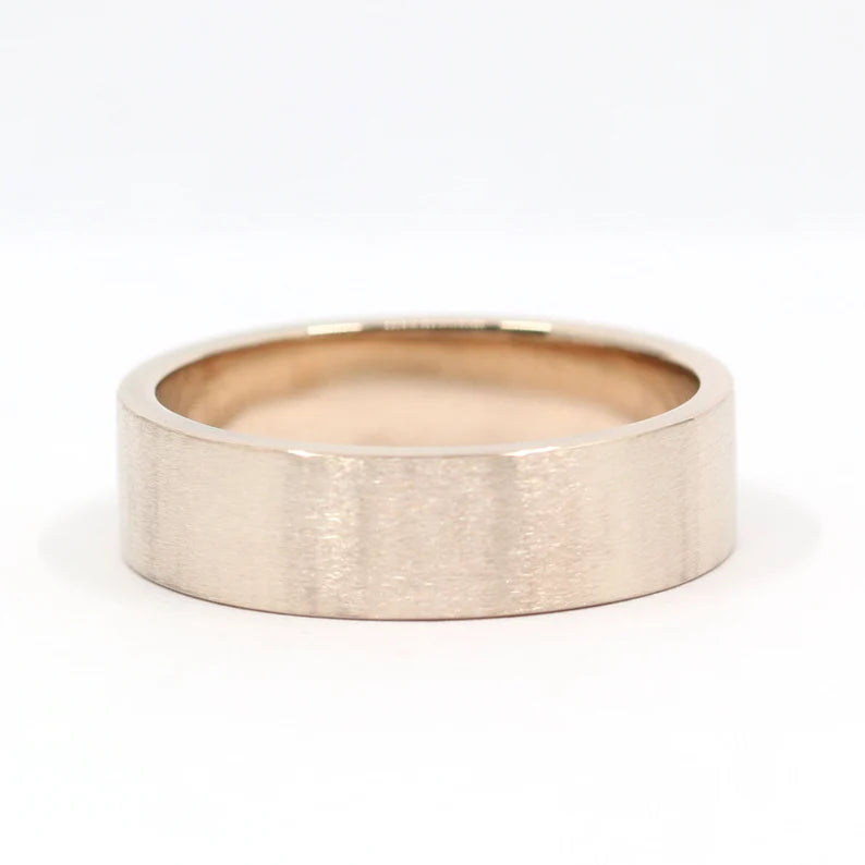 14K MATT FINISHED BAND