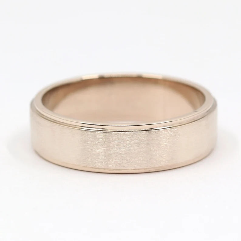 14K MATT FINISHED BAND