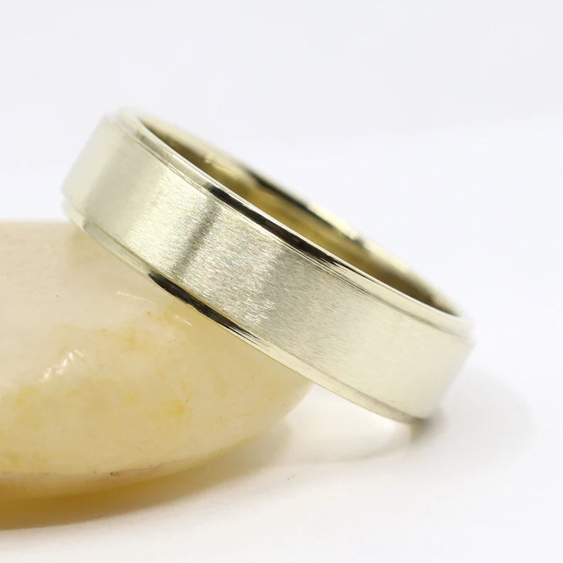 14K MATT FINISHED BAND