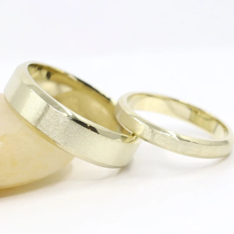 14K EDGE SOFT FINISHED BAND