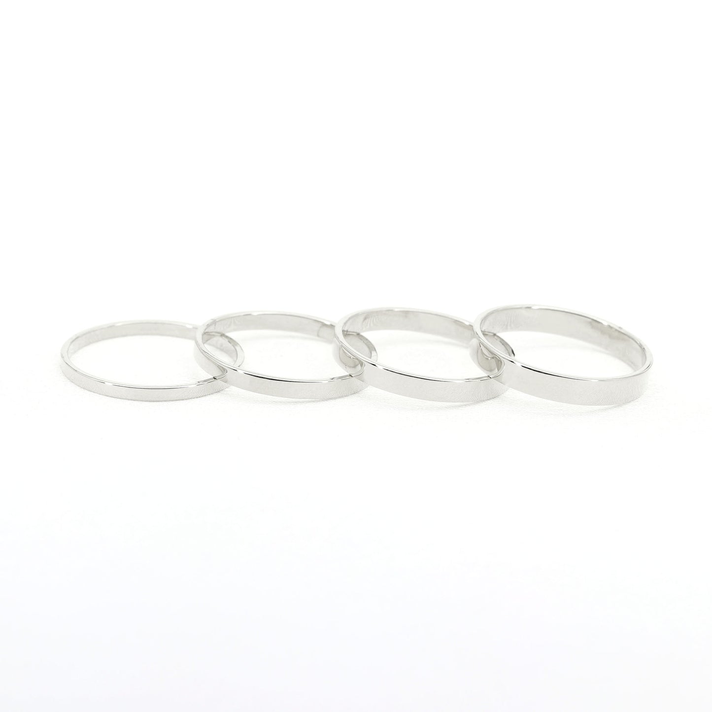 14k 2.0MM Flat Band