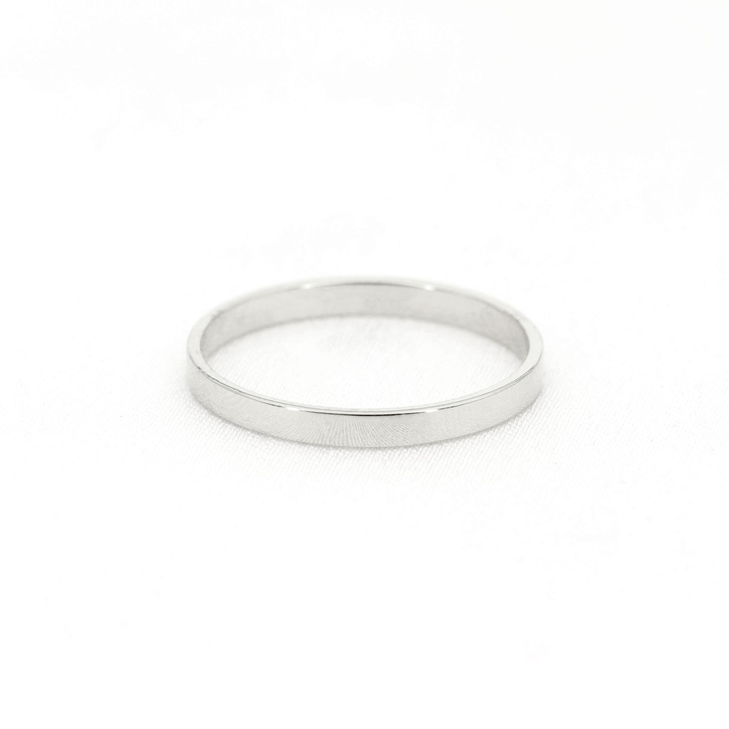 14k 2.0MM Flat Band