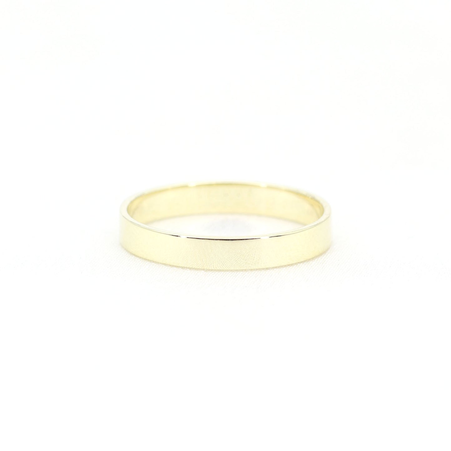 14k 3.0mm Flat Band