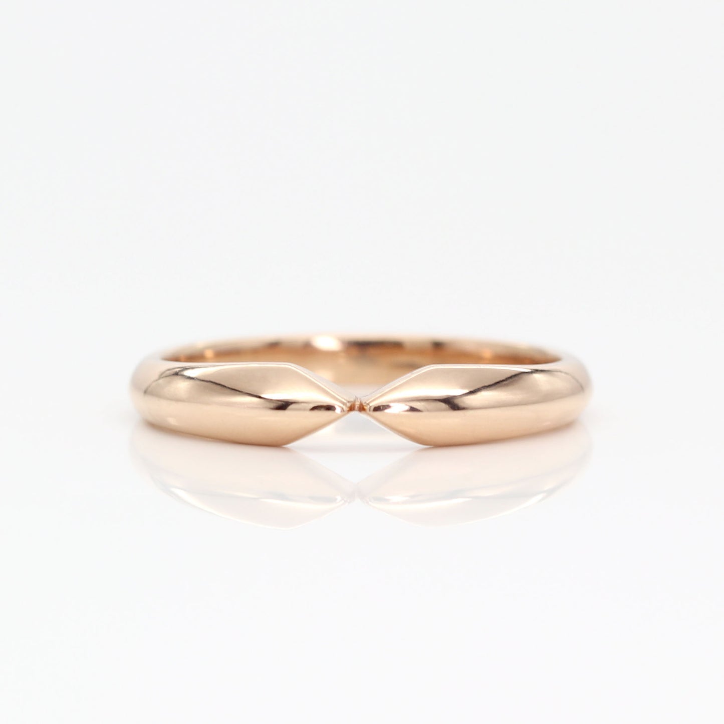 14K POINTED BAND