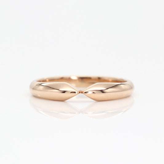 14K POINTED BAND