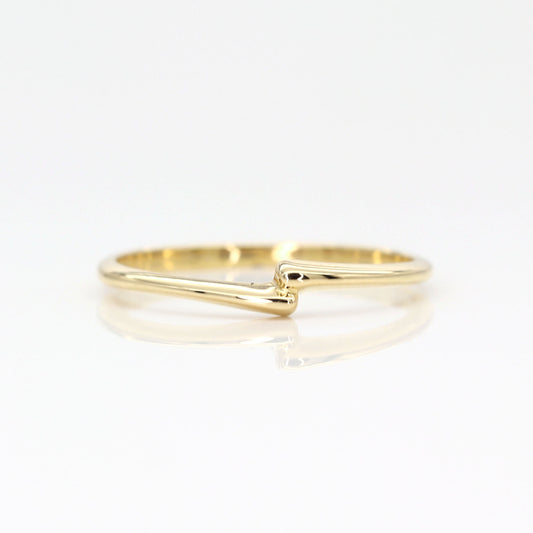 14K OVERLAP BAND