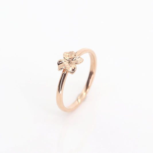 14K FLOWER BAND