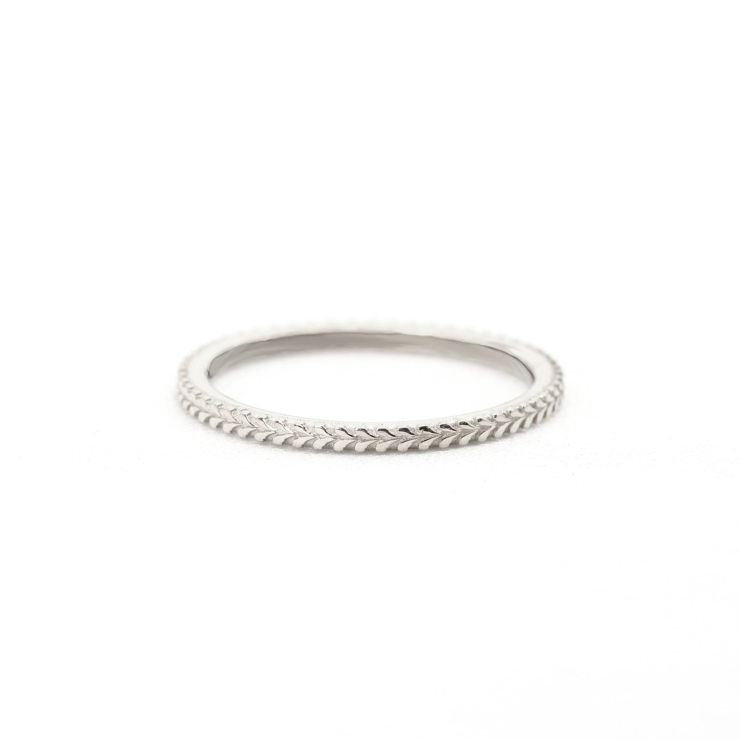 14K HEART INFINITY BAND