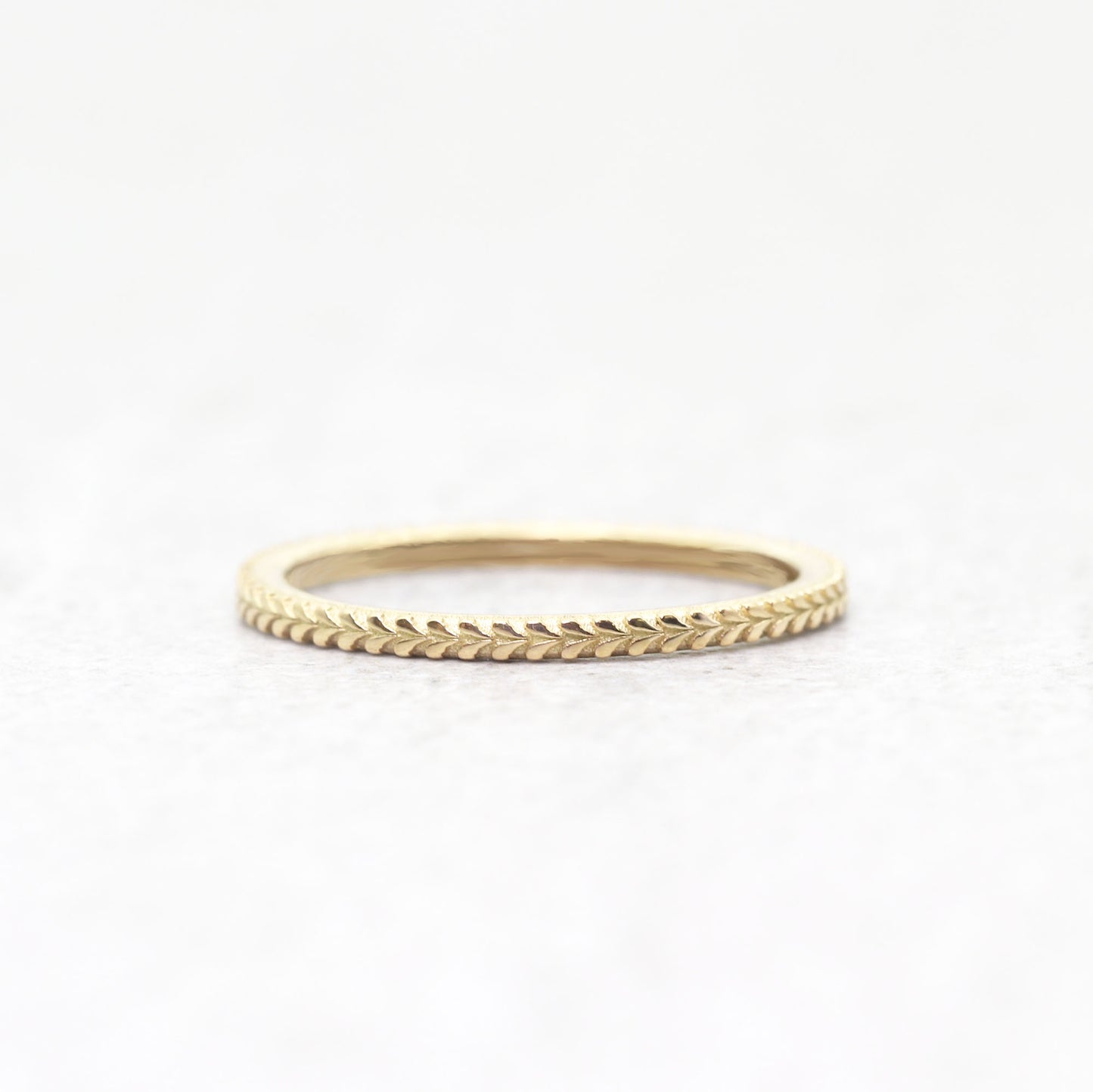 14K HEART INFINITY BAND