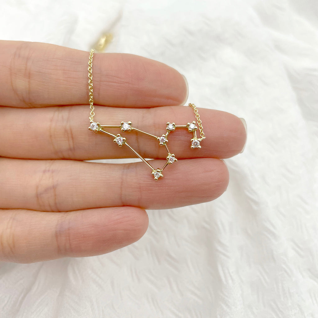 Zodiac sign necklace | Natalie Barat Design