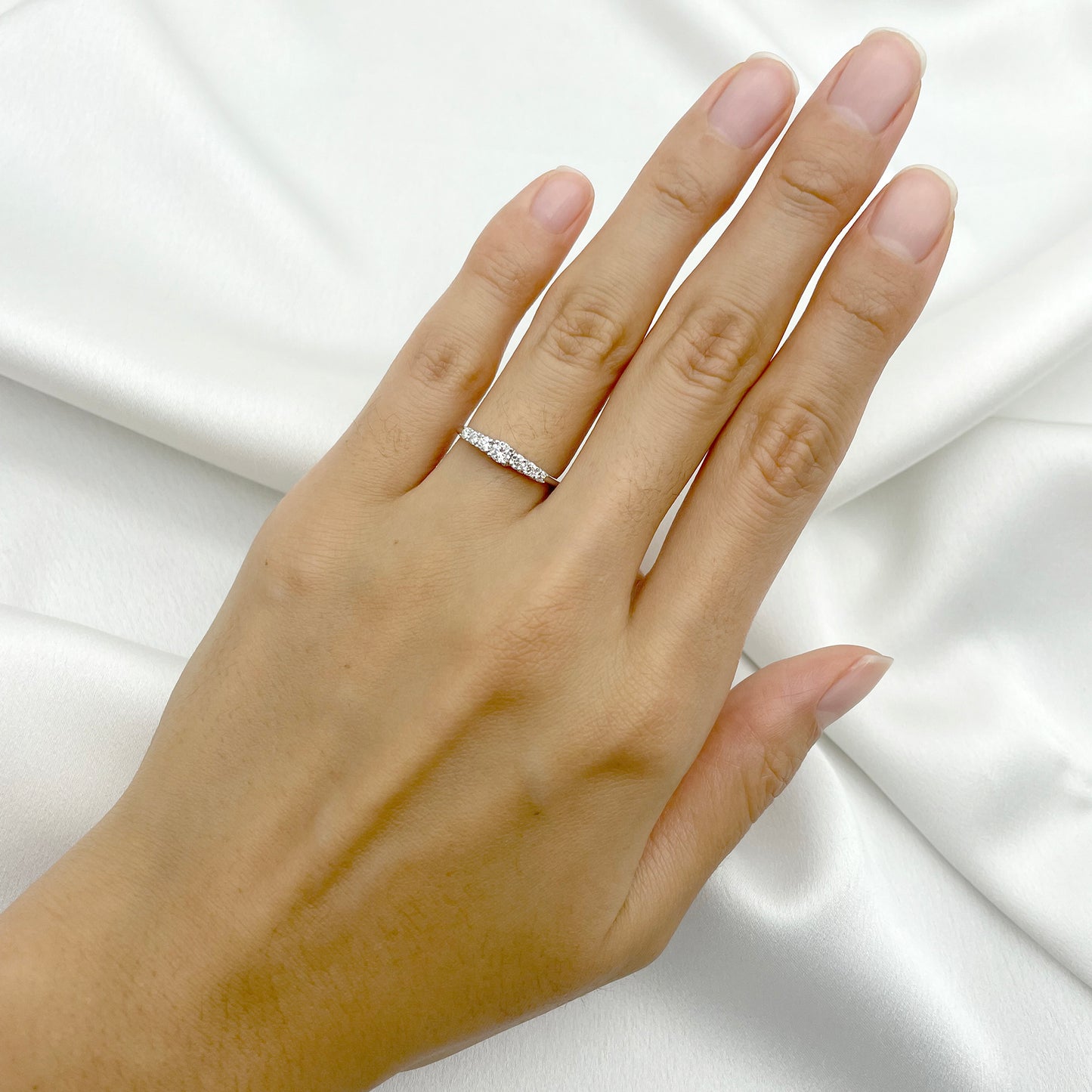 14K 0.32CT DIAMOND BAND