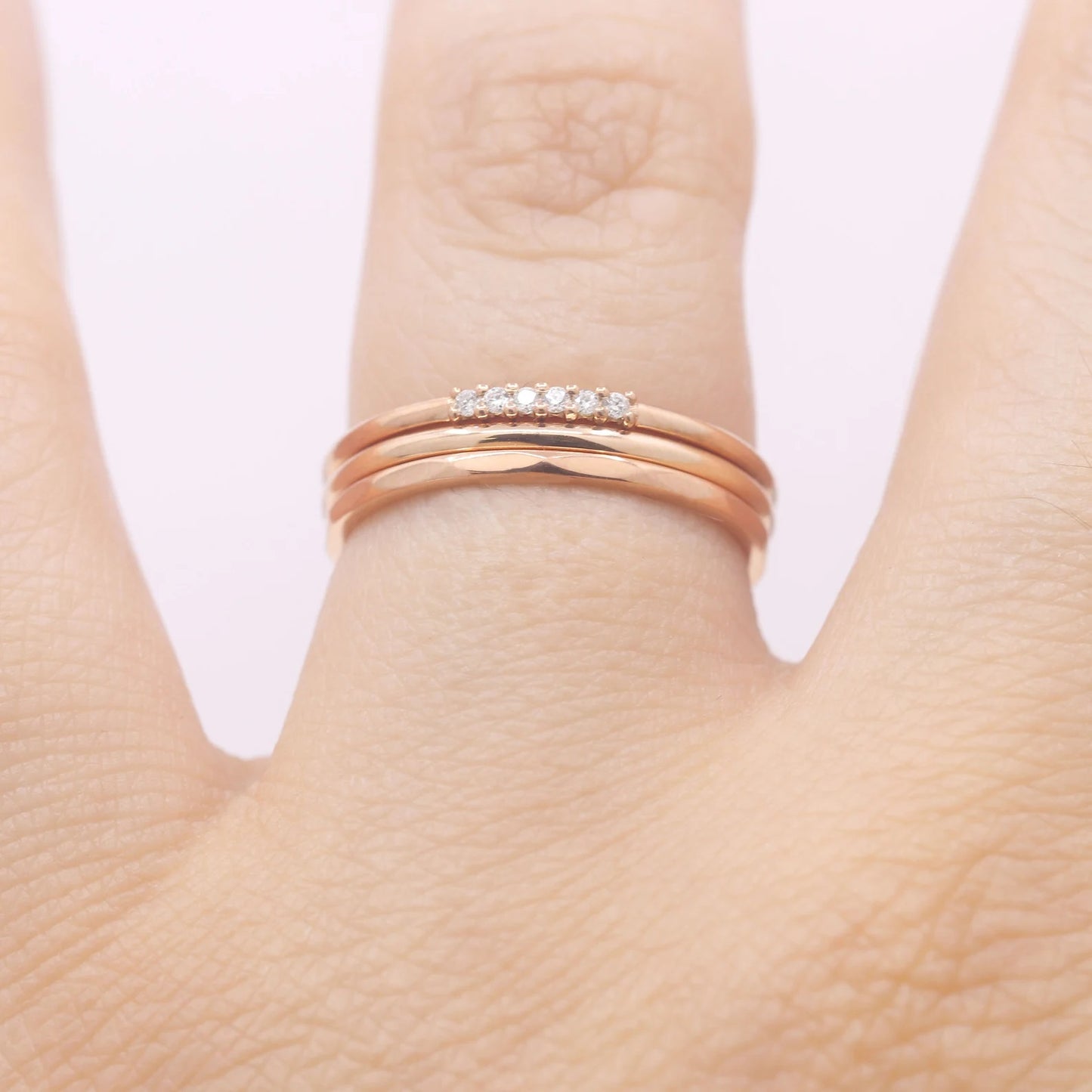 14K 1.2MM STACKING BAND