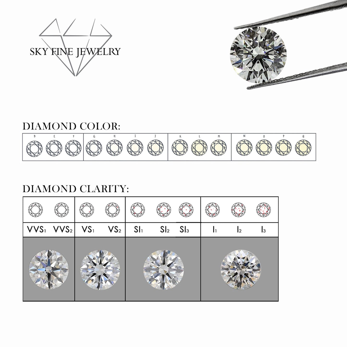 14K DIAMOND STAR EARRING