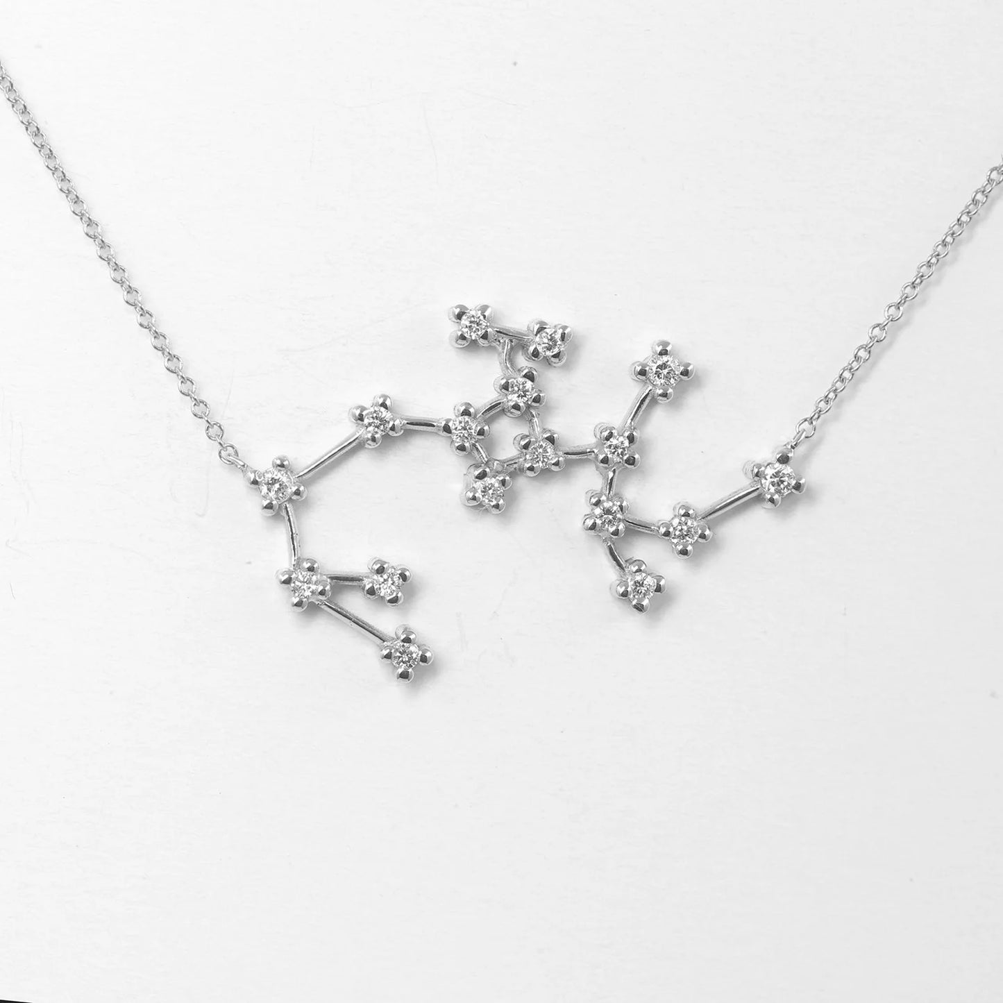 14K DIAMOND SAGITTARIUS ZODIAC SIGN NECKLACE