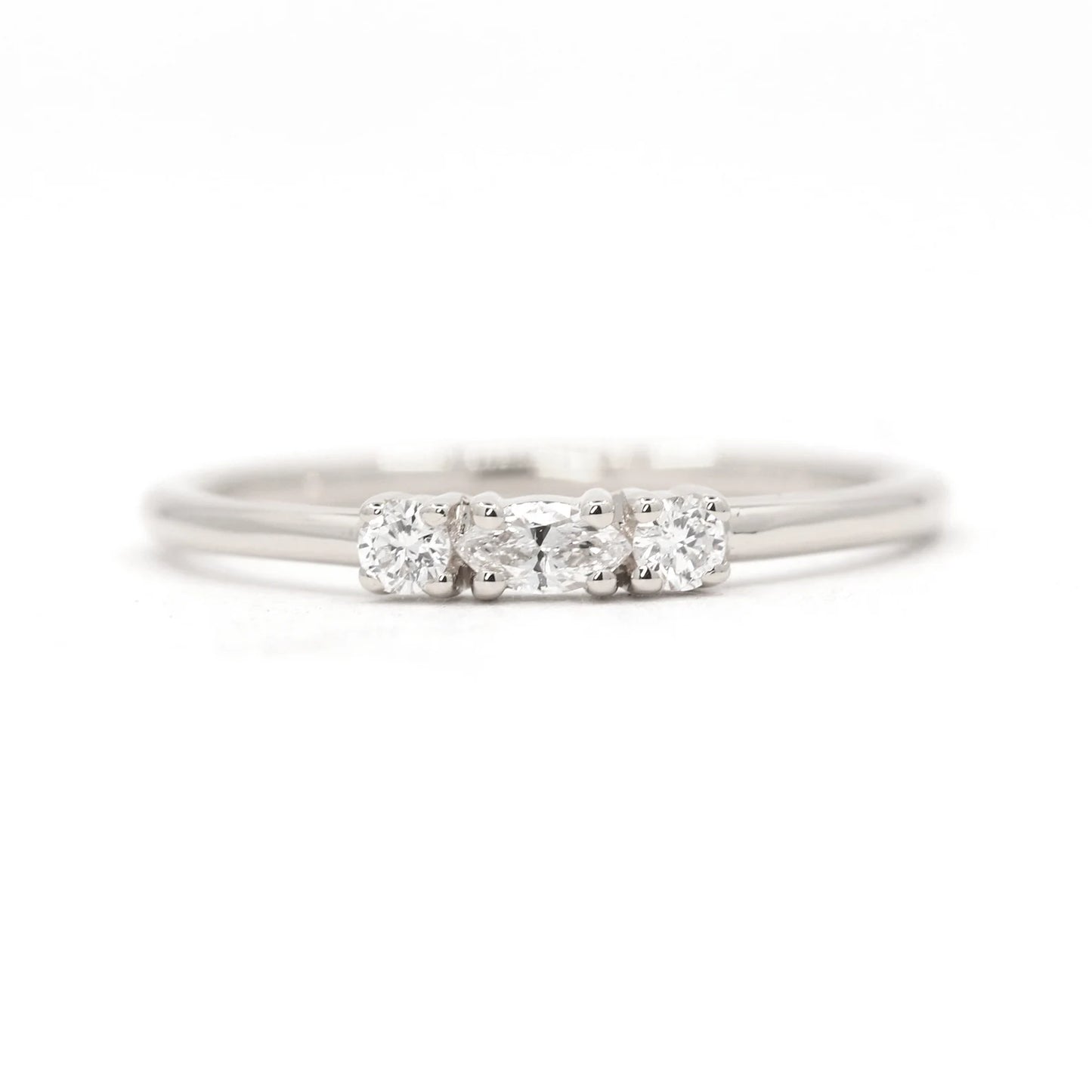 14K 0.14CT DIAMOND BAND