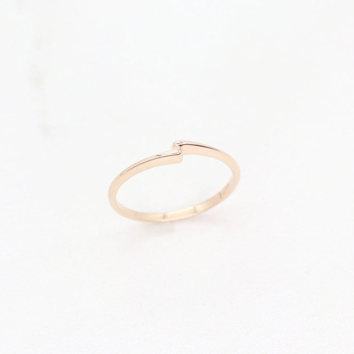 14K OVERLAP BAND