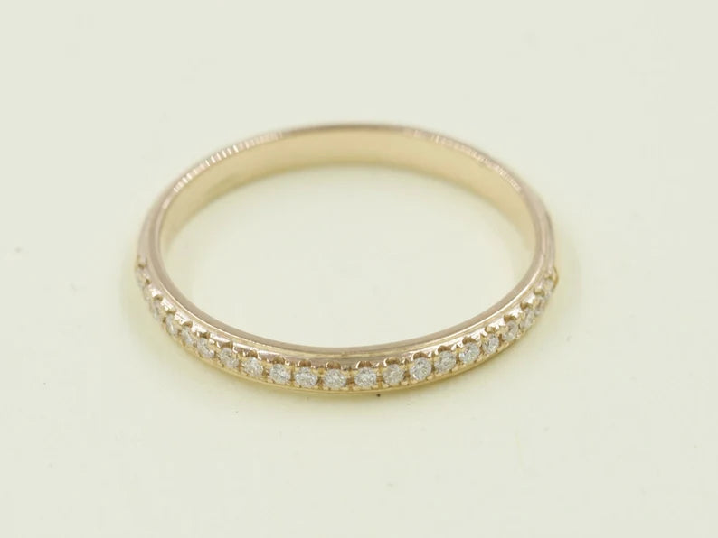 14K 22 DIAMOND BAND