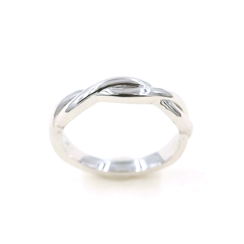 14K TWIST BAND (THICKER VERSION)