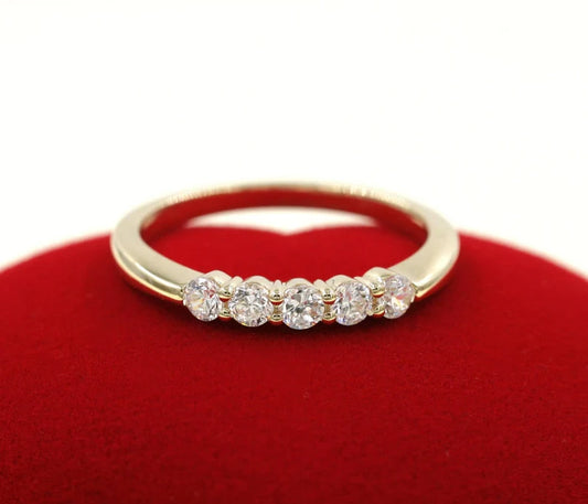 14K 0.35CT DIAMOND BAND