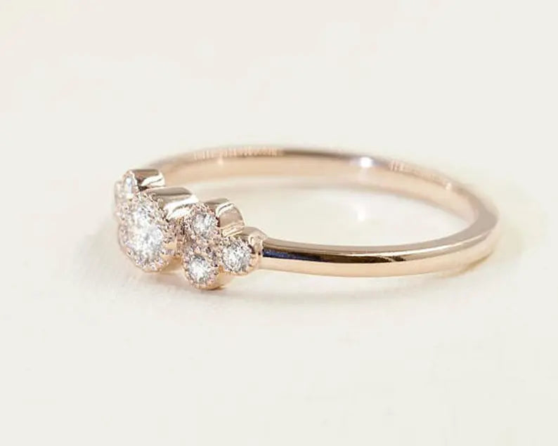 14 ROUND DIAMOND CLUSTER RING