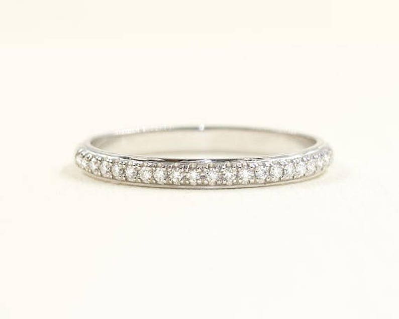 14K 0.15CT DIAMOND BAND