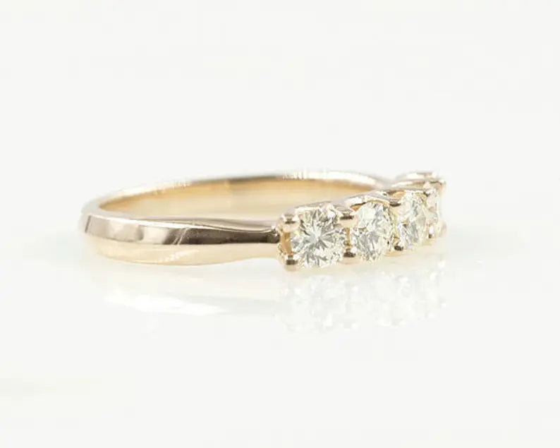 14K 0.75CT DIAMOND BAND