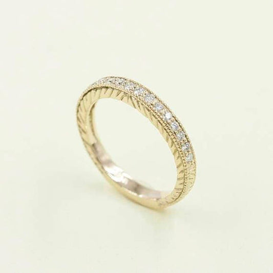 14K 0.23CT DIAMOND BAND