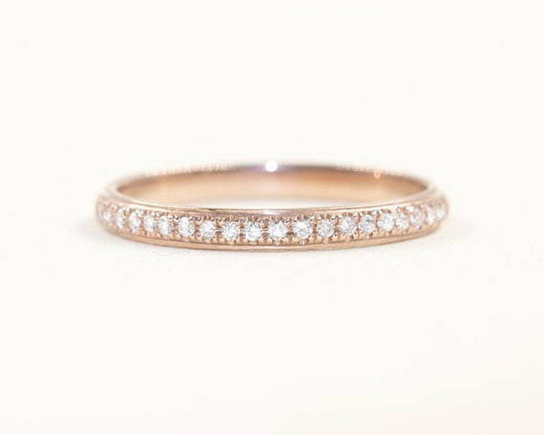 14K 0.15CT DIAMOND BAND